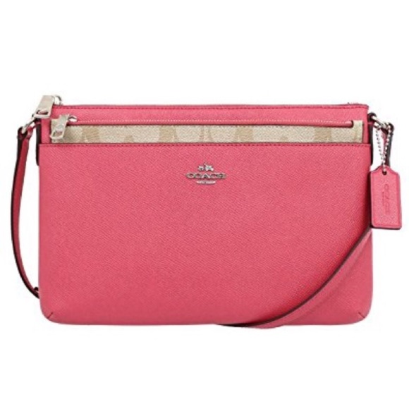 Coach Handbags - Coach Strawberry Crossbody with pop-up Pouch